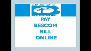 BESCOM Bill Online Payment || Kannada