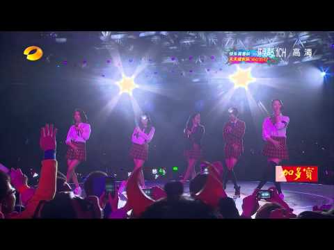 131231 HUNAN TV f(x)  (I'm Still Loving You),(Rum Pum Pum Pum)
