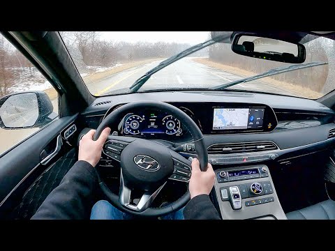 2022 Hyundai Palisade Calligraphy - POV Test Drive (Binaural Audio)