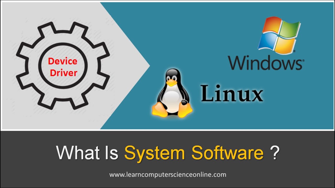 What Is System Software ? |  Functions And Types Of System Software
