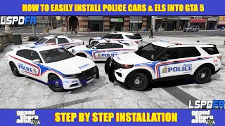 How To Install Police Car Mods & ELS Into GTA 5 (Step By Step) #LSPDFR