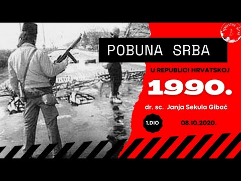 Magistra Vitae 8. 10. 2020. - Pobuna Srba u RH 1990. - 1. dio