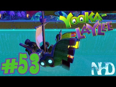 Let's Play Yooka-Laylee (pt53) Galleon Galaxy - Sightseeing Race