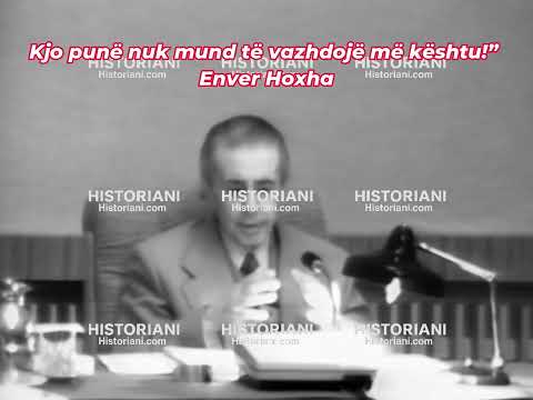 Kjo punë nuk mund të vazhdojë më kështu!" – Enver Hoxha përballë Adil Çarçanit Byroja Politike, 1983