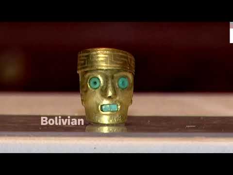 ボリビアの考古学者が儀式の断片を発掘する (Bolivian archeologists unearth ritual pieces)