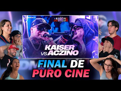 🏆 ¡LA ENSEÑANZA PARA GAZIR! - COLOMBIANOS REACCIONAN a ACZINO vs KAISER [FMS WORLD SERIES SUPERLIGA]