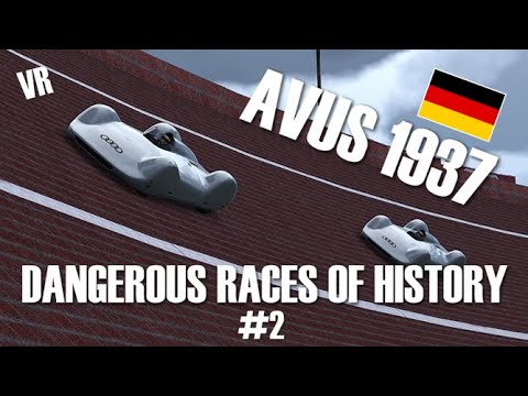 The Worlds Fastest Race! AVUS 1937 | Dangerous Races of History #2 | Assetto Corsa Gameplay