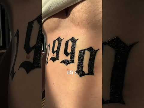 Day 1-10 of taking care of my new tattoo with the Mad Rabbit Soothing Gel. #tattoo #tattoos