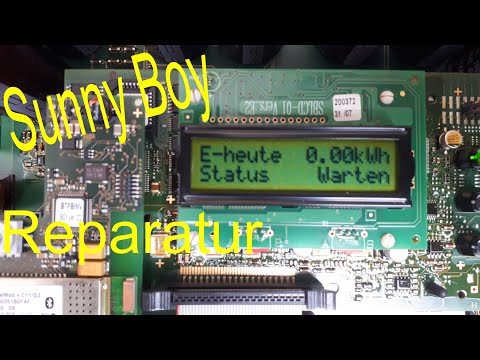 Reparatur "Status Warten" Wechselrichter Inverter SMA Sunny Boy SB 2500 LEM HY 15P CMS2015-SP3 -GER-