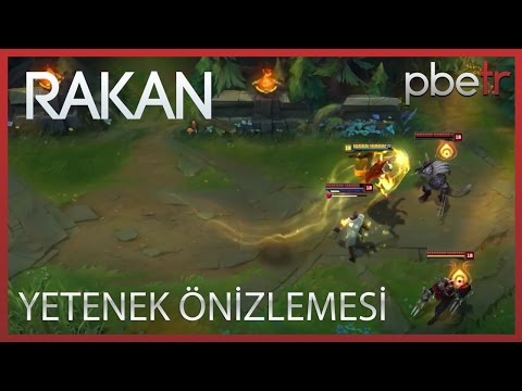 Rakan (New Champion) Ability Preview - League of Legends