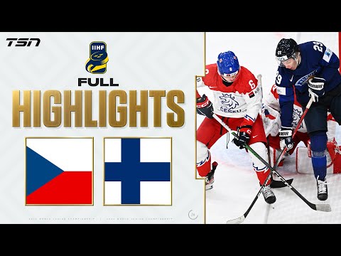 Czechia vs. Finland FULL HIGHLIGHTS -- 2024 World Junior Championship Bronze Medal Game