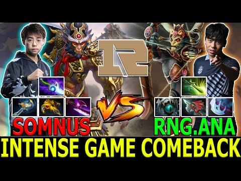 RNG.ANA [Medusa] vs SOMNUS [Monkey King] | Intense Game Comeback | Dota 2 | Pro Gameplay | Highlight