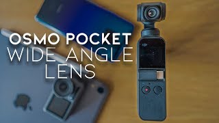Freewell Wide Angle Lens for DJI Osmo Pocket - Footage & Review