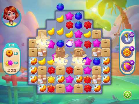 Hawaii Match-3 Mania - Level 191 - No Booster - FULL STORY - CaroGamesNL
