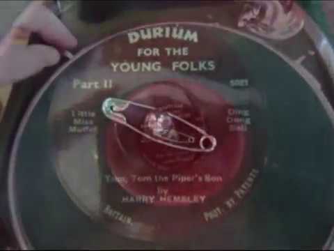 Durium - Nursery Rhymes - Harry Hemsley - Record 2 of 3 HMV 102