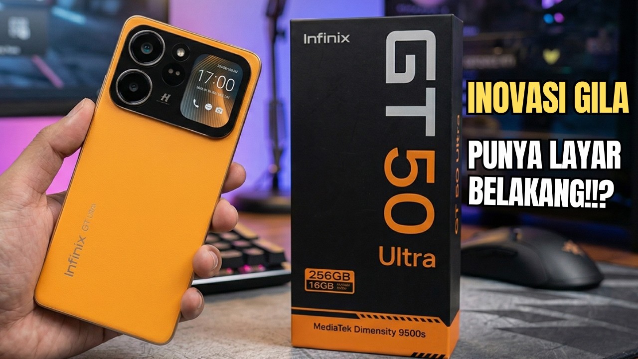 ASLI TERLALU MEWAH‼️INFINIX GT 50 ULTRA JADI HP MID RANGE RASA FLAGSHIP TERGILA SAAT INI