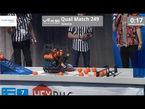 VEX Worlds 2016 - VEXIQ Middle School - Science - Qual 249 (31009B 1069H) 54