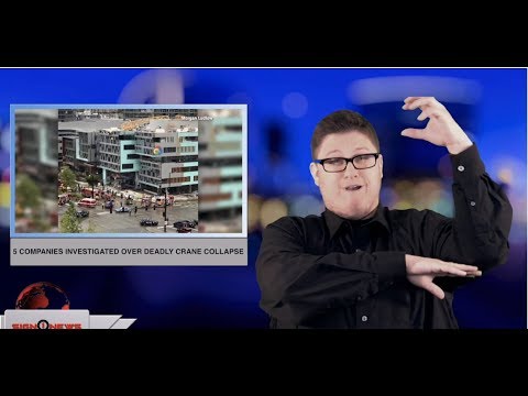5 companies investigated over deadly crane collapse (ASL - 4.30.19)