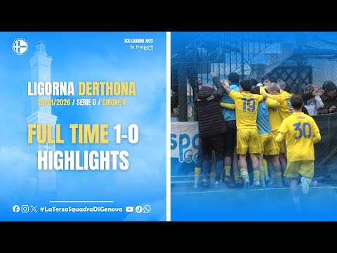 🎥 Ligorna vs Derthona 1-0 | Highlights