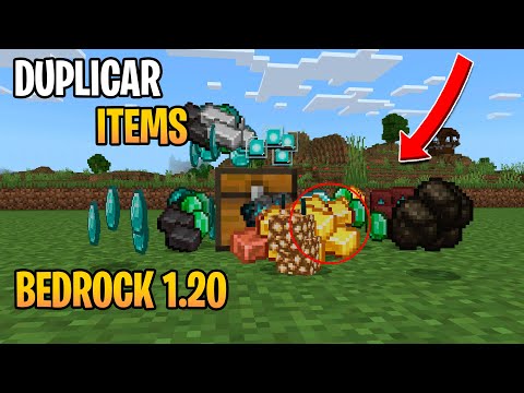 Trick Duplicate Items In Minecraft Bedrock 1.20