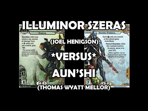 Illuminor Szeras (Proxy) versus Aun'shi - Warhammer 40,000: Conquest
