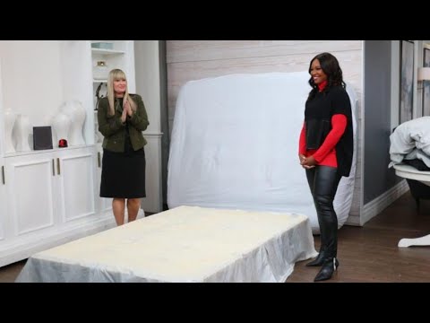 YouTube video about: How to stage a bed without a mattress?