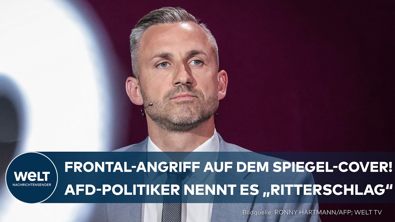 ULRICH SIEGMUND: „Der gefährlichste Mann Deutschlands“ ‒ AfD-Politiker spottet über Spiegel-Cover