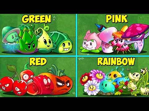 Random 16 Team Plants Vs All Zombies - Who Will Win? - Pvz 2 Team Plant vs Team Plant
