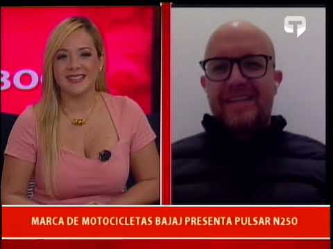 Marca de motocicletas Bajaj presenta Pulsar N250