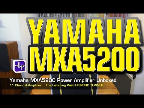 External Review Video TsCoWLx8oNE for Yamaha AVENTAGE MX-A5200 11-Channel Power Amplifier