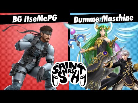 Saint Smash #4 - Top8 Losers - BG|ItseMePG (Snake) VS. Dumme Maschine (Palutena/Robin)