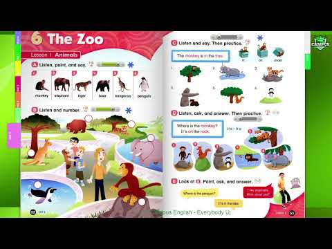 Everybody up 1 - Unit 6 - The zoo - Lesson 1 - Animals