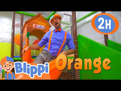 Learn Wtih Blippi At The Indoor Playground For Kids | Educational Videos for Toddlers
