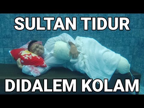 sultan-tidur-di-dalem-kolam