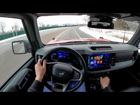 2021 Ford Bronco Badlands 4 Door 7MT - POV Test Drive (Binaural Audio)