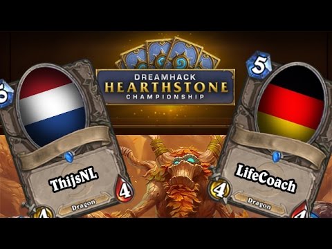LifeCoach vs ThijsNL - Demi finale - DreamHack Winter Hearthstone World Championship 2014 - FR