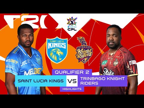 Highlights | Trinbago Knight Riders vs Saint Lucia Kings | CPL 2025