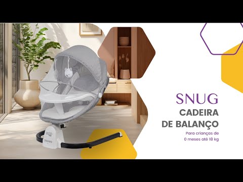 Cadeira de Descanso com Balanço Musical Snug - Maxi Baby
