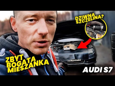 DIAGNOZUJEMY PROBLEM ZBYT BOGATEJ MIESZANKI | AUDI S7