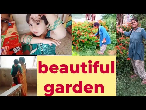 vlog || beautiful flowers garden sahithi different look|| vineetha tips and vlogs