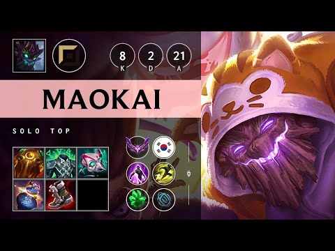 Maokai Top vs Camille - KR Master Patch 25.13