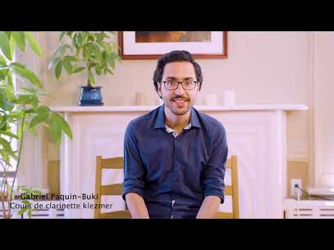 Cours de clarinette klezmer avec Gabriel Paquin-Buki - Centre des musiciens du monde