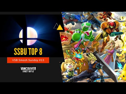 Smash Ultimate | Top 8 | VSB Smash Sunday #13 | Feat. T.Jay, Machu, Jovann, Tickle, Seraphy, KAZ