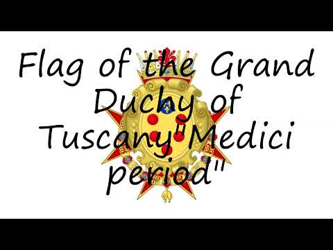 How to pronounce Flag of the Grand Duchy of Tuscany"Medici period" in English?