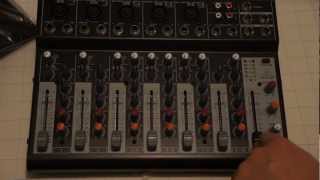 Video thumbnail for Unboxing a Behringer XENYX 1002B Premium 10-Input 2-Bus Mixer by Civvie
