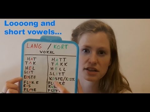 Long and short vowels in Norwegian explained