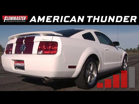 2005-09 Ford Mustang 4.0L - American Thunder Exhaust System 17421