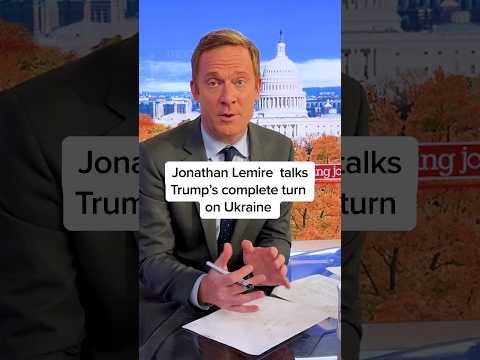 Jonathan Lemire talks Trump's complete turn on Ukraine