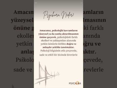 🇹🇷 Psychora Nedir?
