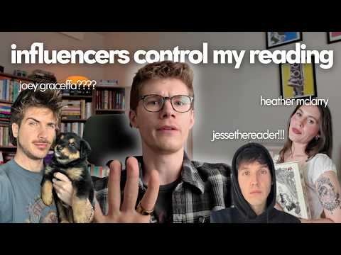 influencers control what i read for an *entire week* 😵‍💫